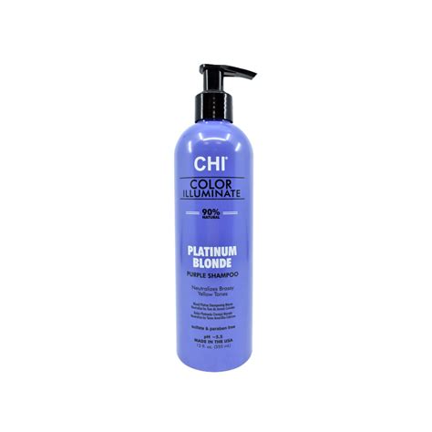 Farouk System Chi Ionic Color Illuminate Shampoo Platinum Blonde 355 Ml