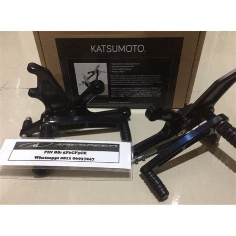 Jual Footstep Postep Motor Underbone Katsumoto Honda CBR250RR New