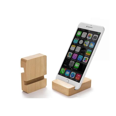 Handyhalter St Nder F R Smartphone Und Tablets Aus Holz