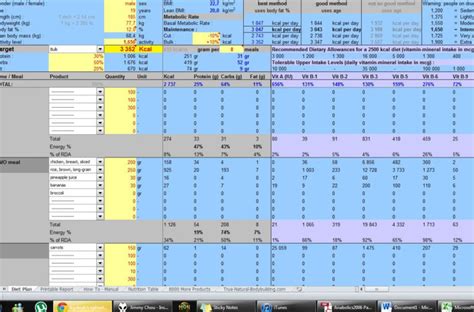 Bodybuilding Excel Spreadsheet — db-excel.com