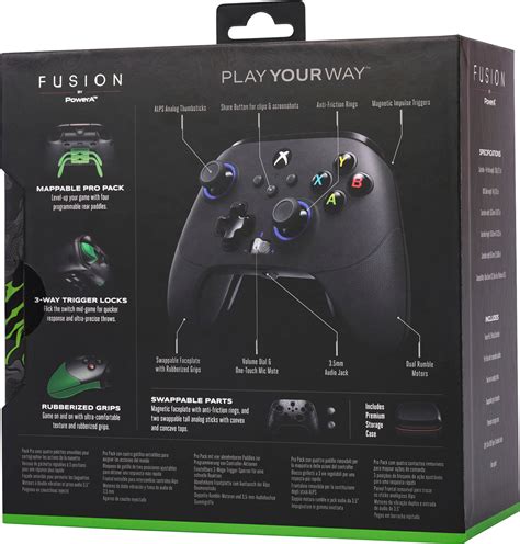 Best Buy Powera Exclusive Fusion Pro Wired Controller For Xbox