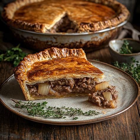 Mince Beef And Onion Pie 350g Kentish Mayde The Black Farmer