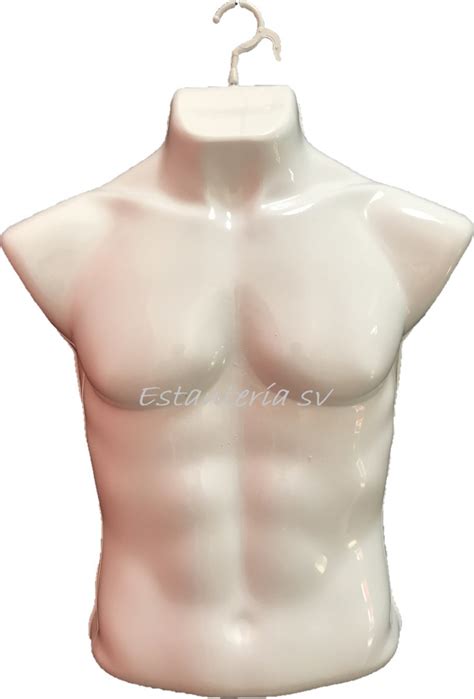 Maniqu Exhibidor Hombre Torso Molde Para Ropa Pl Stico Env O Gratis