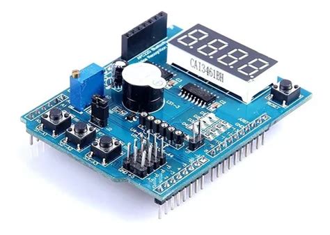 Mgsystem Arduino Shield Multifuncion Educativo Entrenador MercadoLibre