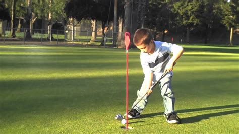 Elliot First Day Of Golf Youtube