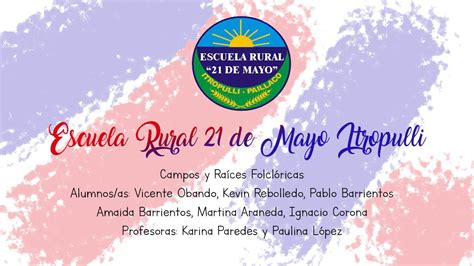 Capítulo 5 Fiestas Patrias Paillaco 2020 Escuela Rural 21 de Mayo