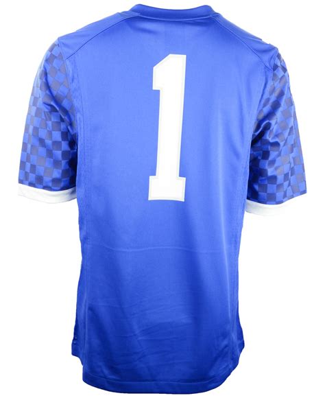 Nike Synthetic Men's Kentucky Wildcats Replica Football Jersey in Blue ...