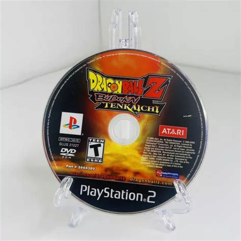 DRAGON BALL Z DBZ Budokai Tenkaichi 1 Sony PlayStation 2 PS2 2005