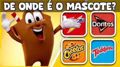 QUIZ DE ONDE É ESSE MASCOTE Você conhece esses mascote YouTube