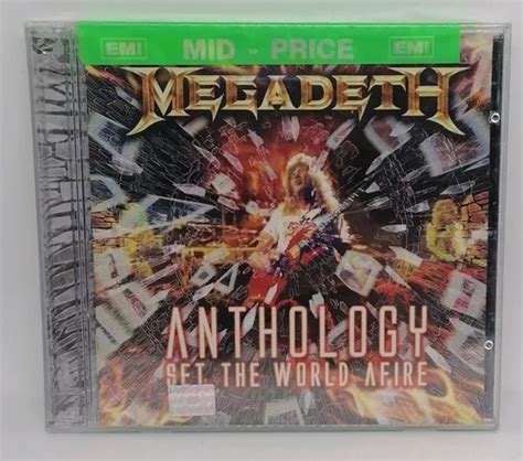 Megadeth Anthology Set The World Afire Cd Mercadolibre