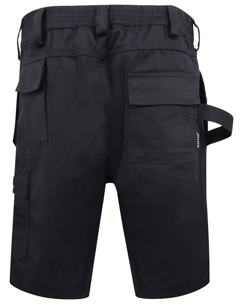 Heavy Duty Multi Pocket Cargo Shorts Kapton Work Wear