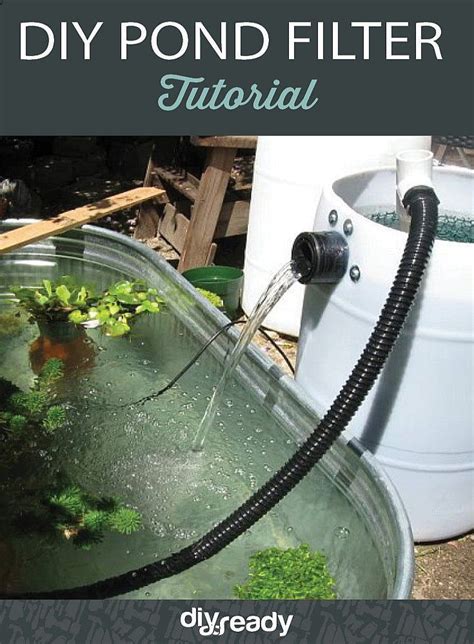 This DIY Pond Filter Tutorial Will Add Some Oomph to Your Backyard ...