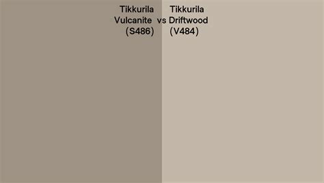 Tikkurila S Vulcanite Vs V Driftwood Side By Side Comparison