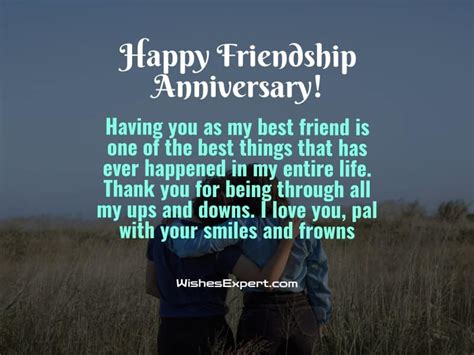 Friendship Anniversary Wishes And Quotes WishesMsg, 58% OFF