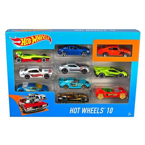 Hot Wheels Confezione 10 Veicoli 54886