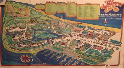 cedar point map of rides 2