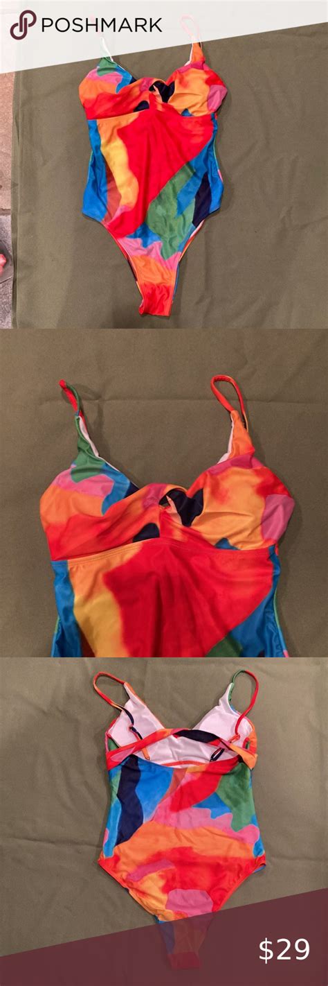 One Piece New Bathing Suit Sz S