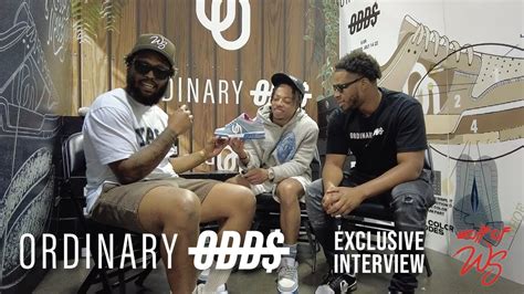 Exclusive On Site Interview W Ordinary Odds At ATL Got Sole YouTube