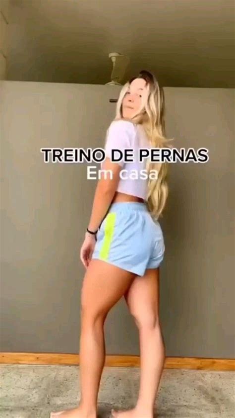 Treino Poderoso De Pernas Em Casa Treino De Perna Em Casa Treino De