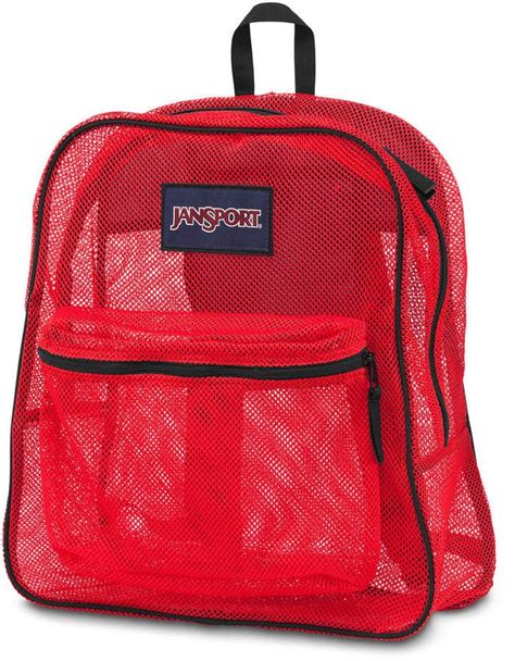 Jansport Mesh Pack Mesh Backpack Backpacking Packing Mesh Backpack