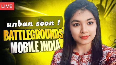 Battlegrounds Mobile India Live ಕನ್ನಡ Pubg Mobile Live Girl Gamer Live ️ Youtube