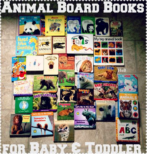 House of Burke: Animal Board Books for Baby & Toddler