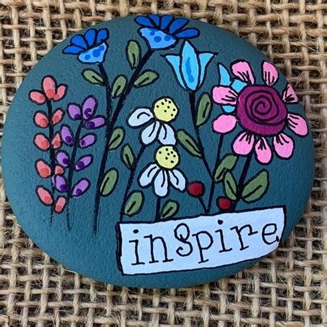 Inspirational Rocks Painted Rocks Motivational Ts Inspirational