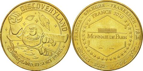 Monnaie De Paris Tourist Token Disneyland Resort Paris Discoveryland