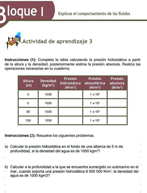 SOLVED Alguien Me Ayuda Con La Tabla Por Favor 3loque 1 Explicas El