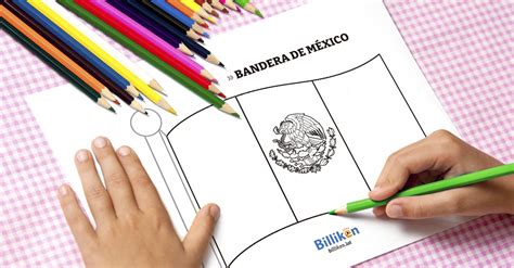 Bandera De México Para Colorear E Imprimir Billiken