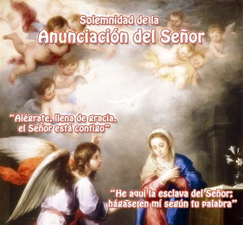 Solemnidad De La Anunciación Del Señor La Fe Católica