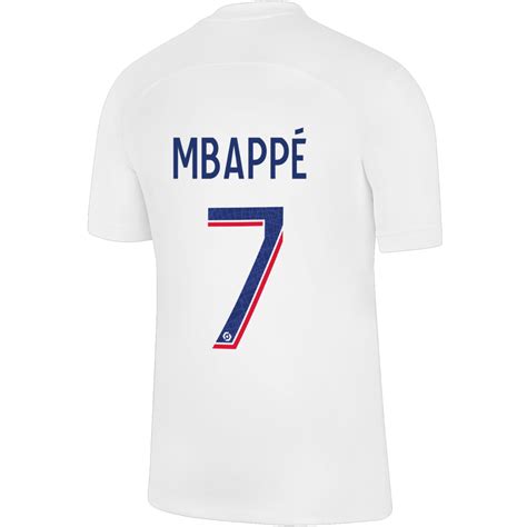 Maillot Mbappé PSG third 2022 23 sur Foot fr