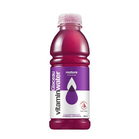 Glaceau Vitaminwater Restore Fruit Punch Ml Glaceau Guardian