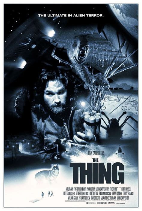 Silver Ferox Design THE THING Movie Posters Alternative Movie