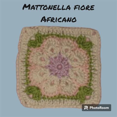 Fiore Africano Mattonella Granny Loredana Gigli By Manicreative