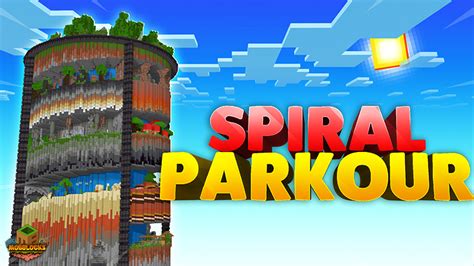 Spiral Parkour By Mobblocks Minecraft Marketplace Map Minecraft