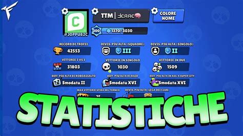 Quali Sono Le Statistiche Importantibrawl Stars Youtube