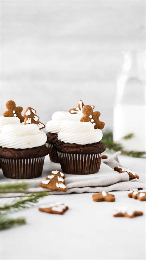 Gingerbread Cupcakes Butternut Bakery Recipe Holiday Desserts