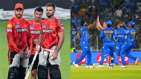 Srh Vs Mi Head To Head In Ipl History Sunrisers Hyderabad Vs Mumbai