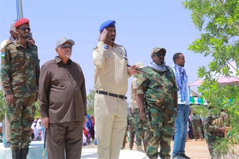 Madaxweyne Ku Xigeenka Puntland Oo Tababar U Soo Xirey Ciidamo Qeyb Ka