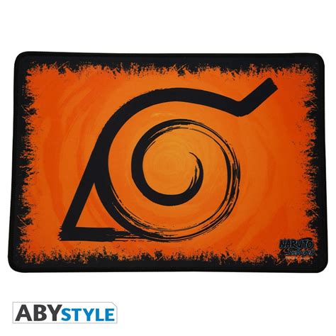 Naruto Shippuden Gaming Mousepad Konoha X Abysse Corp