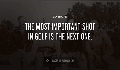 The Best Ben Hogan Quotes