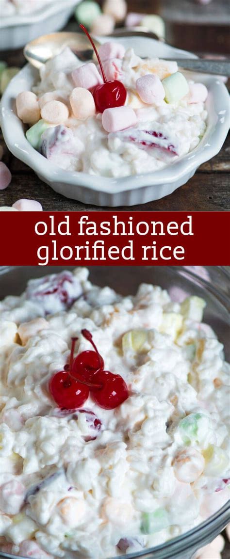 Glorified Rice An Old Fashioned Creamy Dessert Recipe With Fruit And