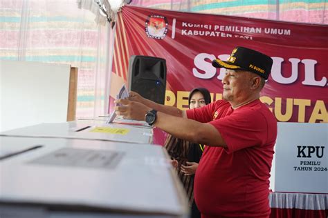 Hadiri Simulasi Pemantapan Pemungutan Dan Perhitungan Suara Pemilu 2024