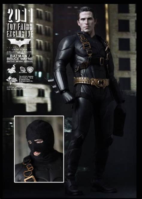 Hot Toys Exclusive Batman Bruce Wayne Batsuit Begins Version