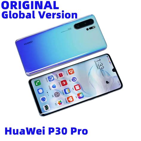 HuaWei teléfono inteligente P30 Pro versión Global 40W supercargador