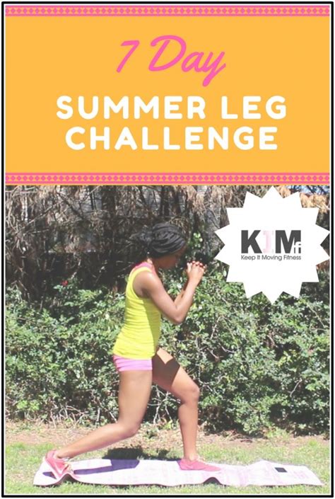 Day Summer Legs Challenge Leg Challenge Summer Legs Healthy Fitness