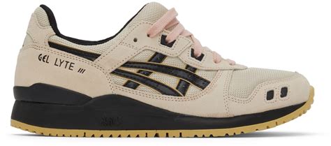 Asics Beige Gel Lyte Iii Og Sneakers Asics