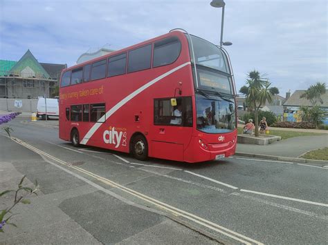 Plymouth Citybus E Arriving At Newquay Bus Station Flickr