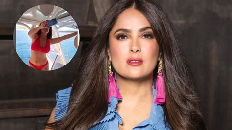 Salma Hayek Celebra Sus 56 Años Luciendo Tremenda Figura A Bordo De Yate